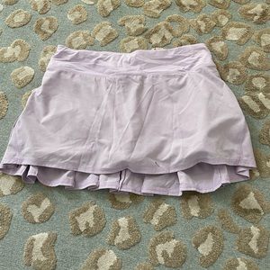 Lululemon Run Pace Setter Tennis Skirt